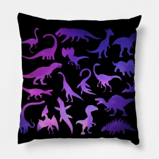 Colorful Dinosaurs Pattern Pillow