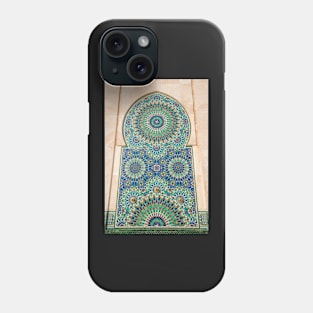 Fountain in Casablanca, Morocco Phone Case