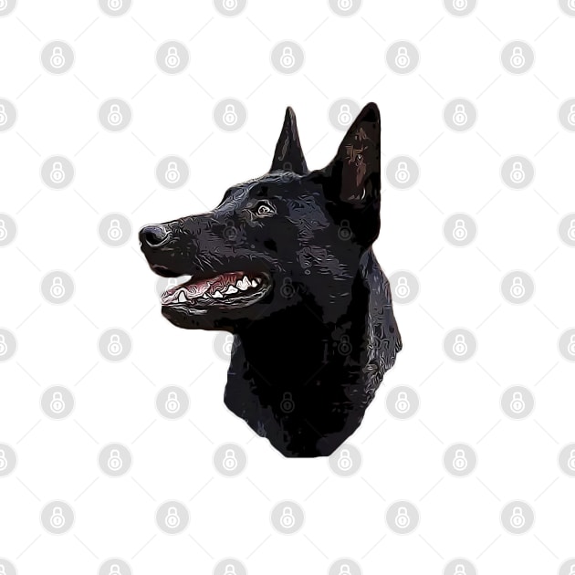 Belgian malinois Shepherd by ElegantCat