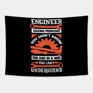 Engineering Student School Engineer Gift Tapestry