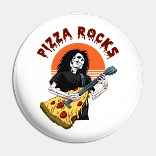 Pizza Rocks Pin