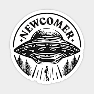 UFO New Comer Magnet