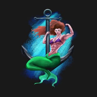 Muscle mermaid T-Shirt