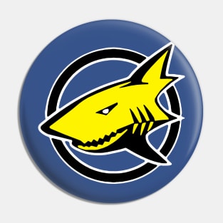 Surging Shark Pin