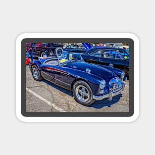 1960 MG MGA Roadster Sports Car Magnet