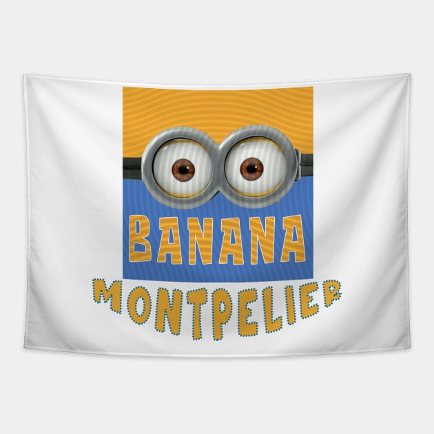 DESPICABLE MINION AMERICA MONTPELIER Tapestry by LuckYA