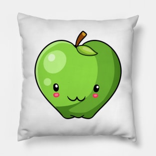 Kawaii apple fruit Pillow