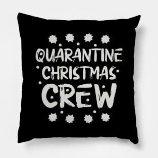 Quarantine Christmas Crew Pillow