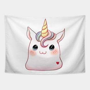 Marshmallow Unicorn Tapestry