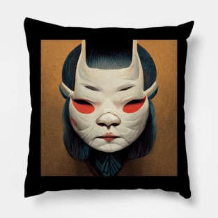 Oni Onna Pillow