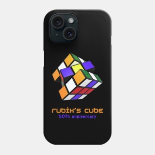 Rubic's cube 50th anniversary Phone Case