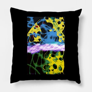 Electric dreams Pillow