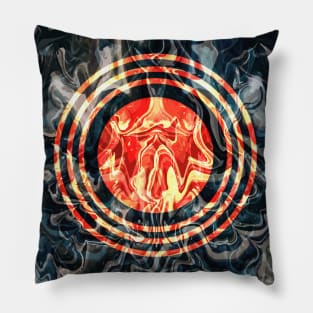 Fluidic Abstract Pillow