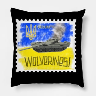 Ukraine Stamp Pillow