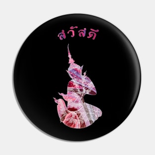 Thailand Kinnaree – Figure Of Spiritual Good Fortune Pin