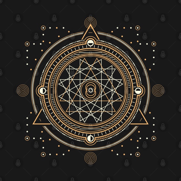 Sacred geometry by Vilmos Varga