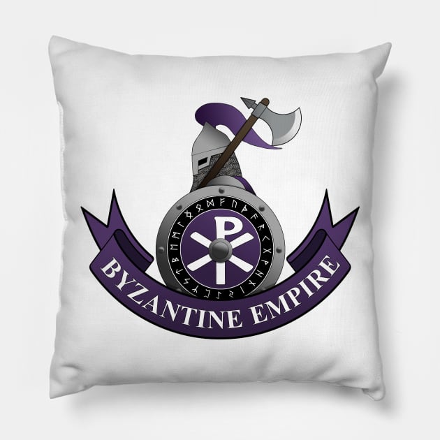 Byzantine Empire Varangian Guard Pillow by AgemaApparel