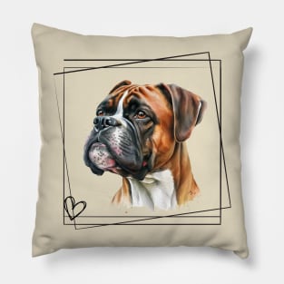 Love my Boxer Pillow