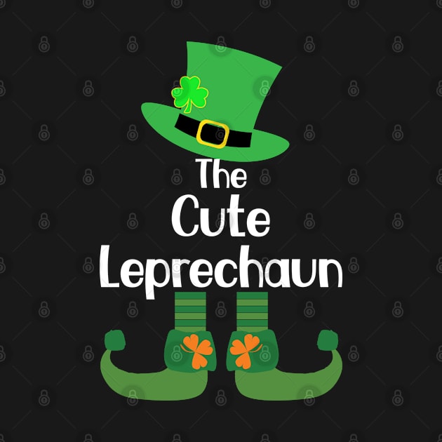 The Cute Leprechaun Family St Patrick's Day Party Pajama by Beautiful Butterflies by Anastasia