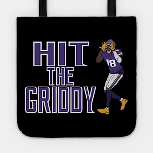 Justin Jefferson Hit The Griddy (Style 3) Tote