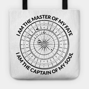 Stoic - Invictus - I am the Master of my Fate Tote