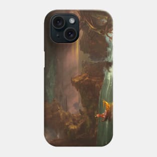 The Voyage of Life: Manhood by Thomas Cole Phone Case