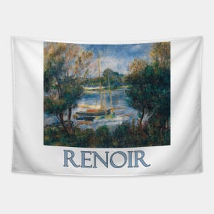 The Seine at Argenteuil by Pierre Auguste Renoir Tapestry