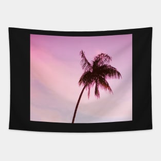 Palmtree pink Tapestry