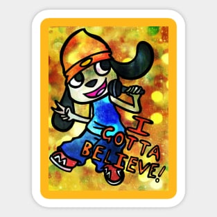 Parappa The Rapper (Forgotten Rhythm Game Characters Series) Sticker for  Sale by MajestyApparel