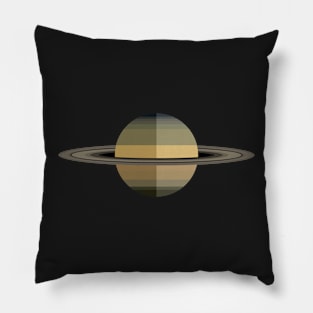 Planet Saturn and his rings Pillow