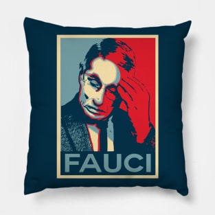 In Fauci We Trust Facepalm Pillow