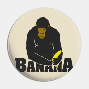 Banana Gorilla Pin