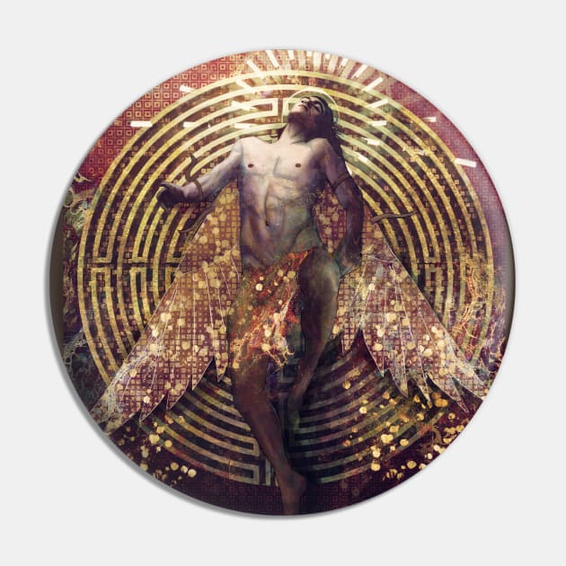 Icarus Pin by Zanephiri