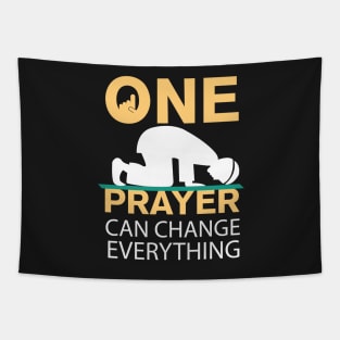 One prayer Tapestry