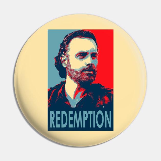 Rick Poster Pin by BlackFalcon101