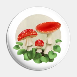 Amanita Pin