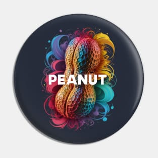 Colorful Peanut Pin