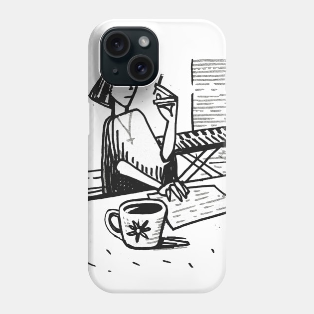 musician Phone Case by Daria Kusto