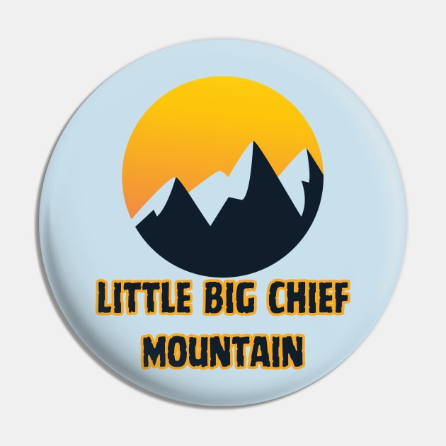 Little Big Chief Mountain Pin by Canada Cities