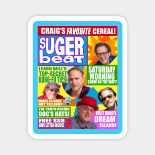 Super Sugar Beats Magazine Magnet