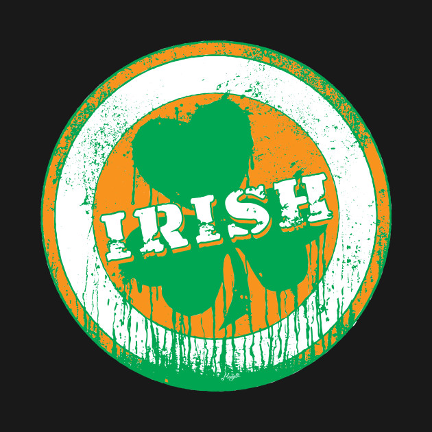 Dripping Irish Shamrock St. Patricks Day - Shamrock - Hoodie | TeePublic