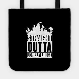 STRAIGHT OUTTA LONELY LODGE T-Shirt Tote