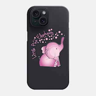 Little Pink Elephants Pink Colors Animals Lovely Daughter Son Phone Case