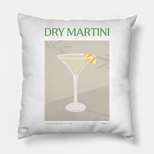 Dry Martini Pillow