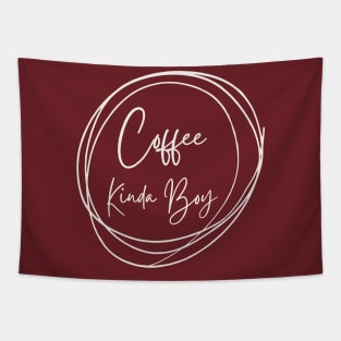 Coffee Kinda Boy Tapestry