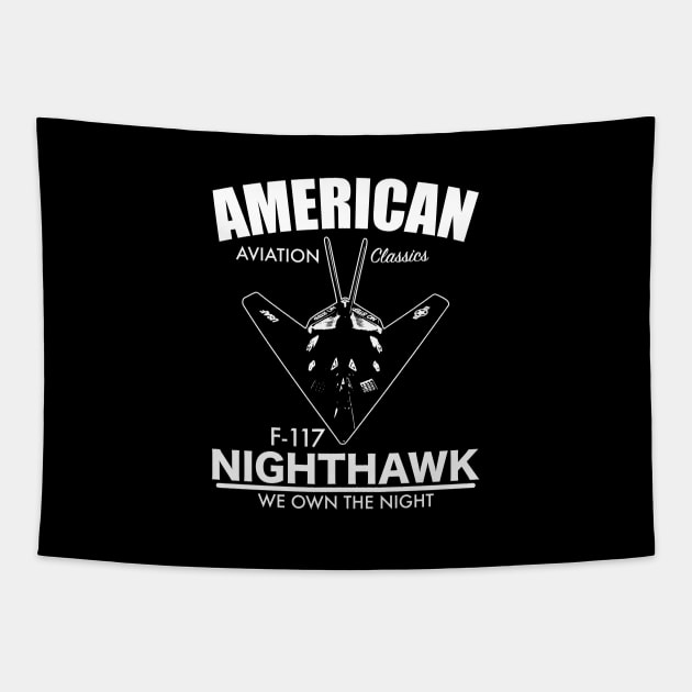 F-117 Nighthawk Tapestry by Tailgunnerstudios