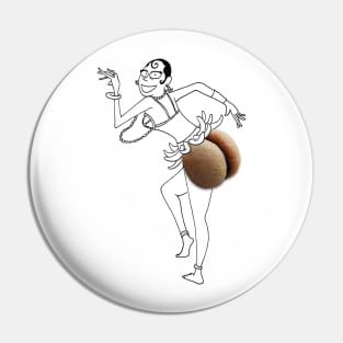 Bacio di dama - Josephine Baker Pin