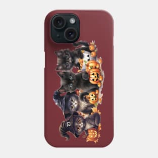 A Witchy Kitten Caboodle Phone Case