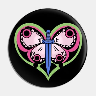 Jolyne Anime Butterfly JJBA Pin