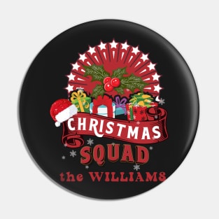 Christmas Family Squad  the Williams Pin